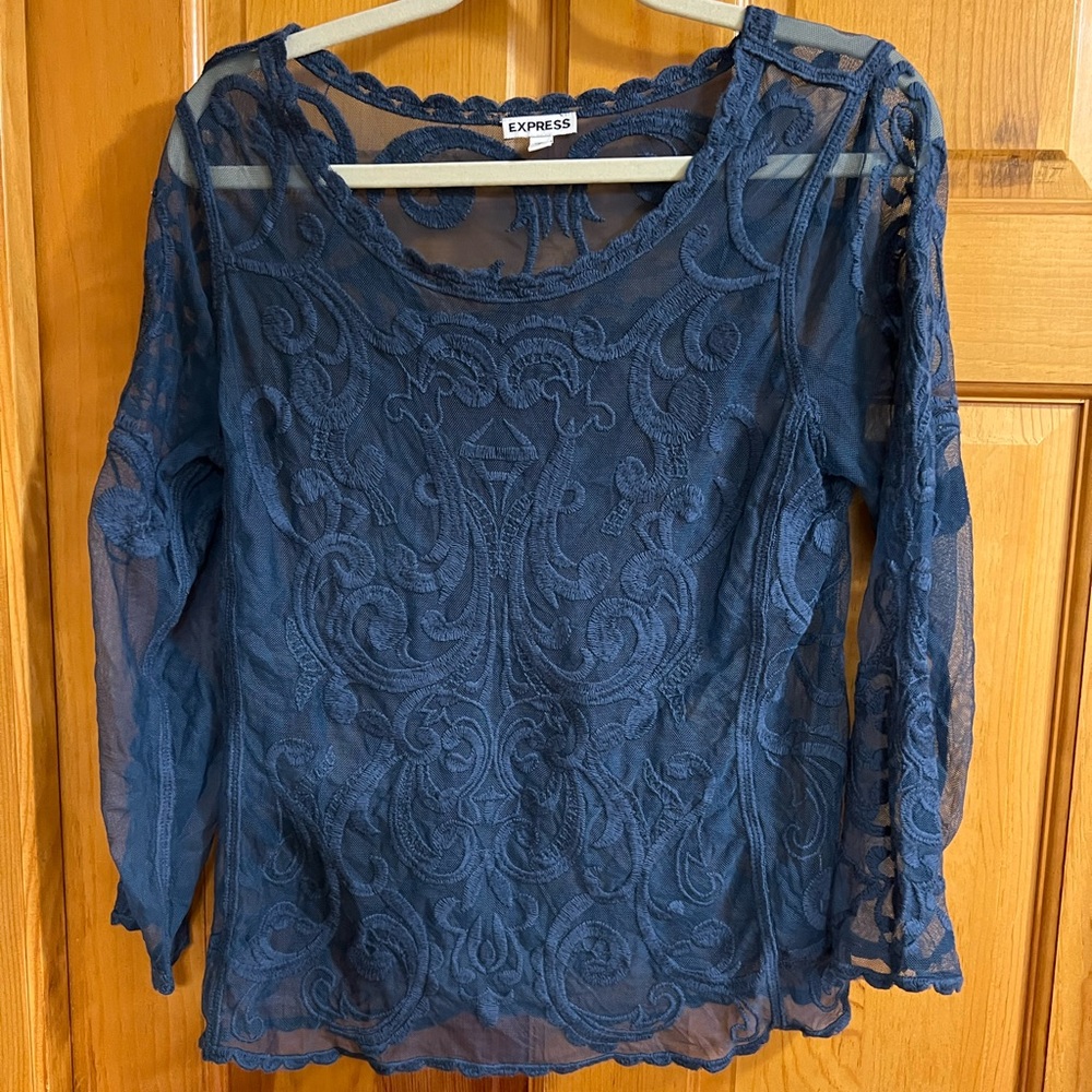 Express S Lace Top